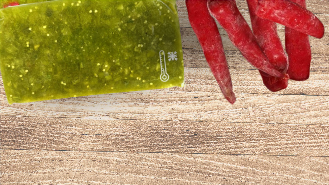 Freezing Fresh Chile